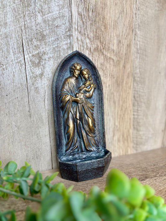 Holy Family Holy Water Font