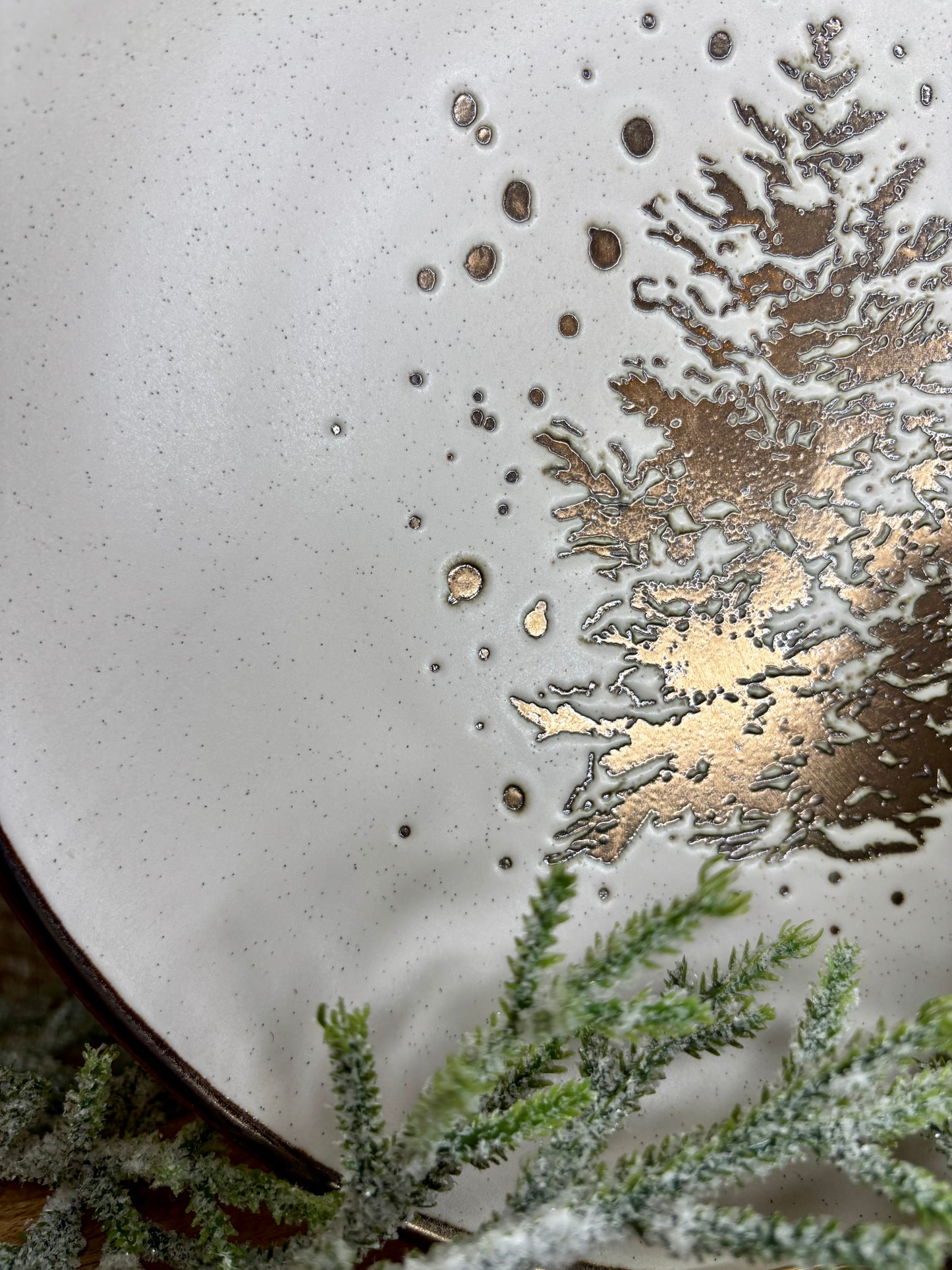 8" METALLIC TREE PLATE