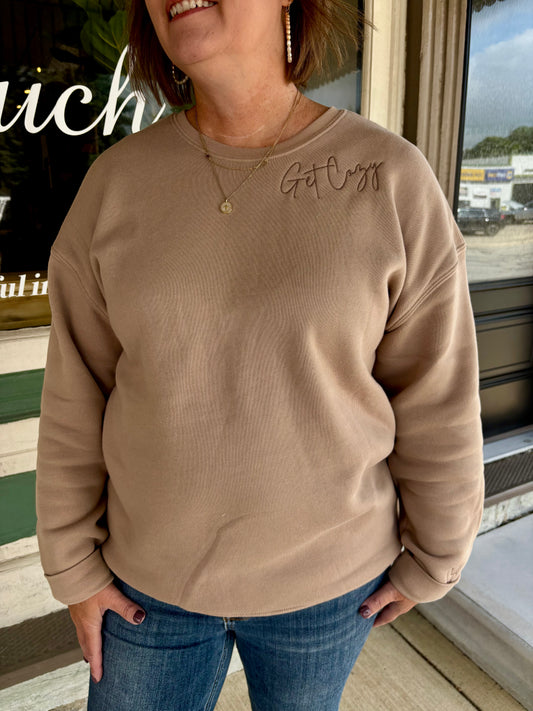 'Get Cozy' Sweatshirt