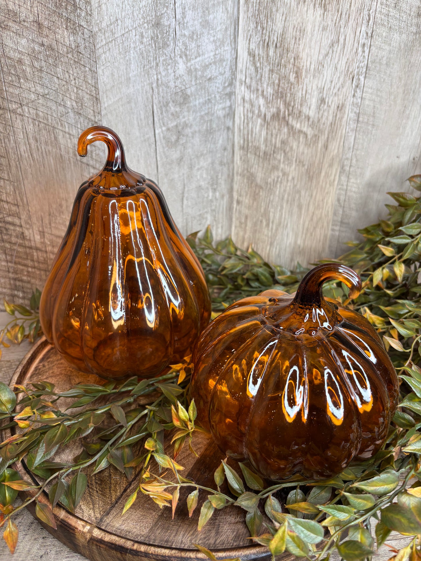 5.5 GLASS PUMPKIN CLOCHE