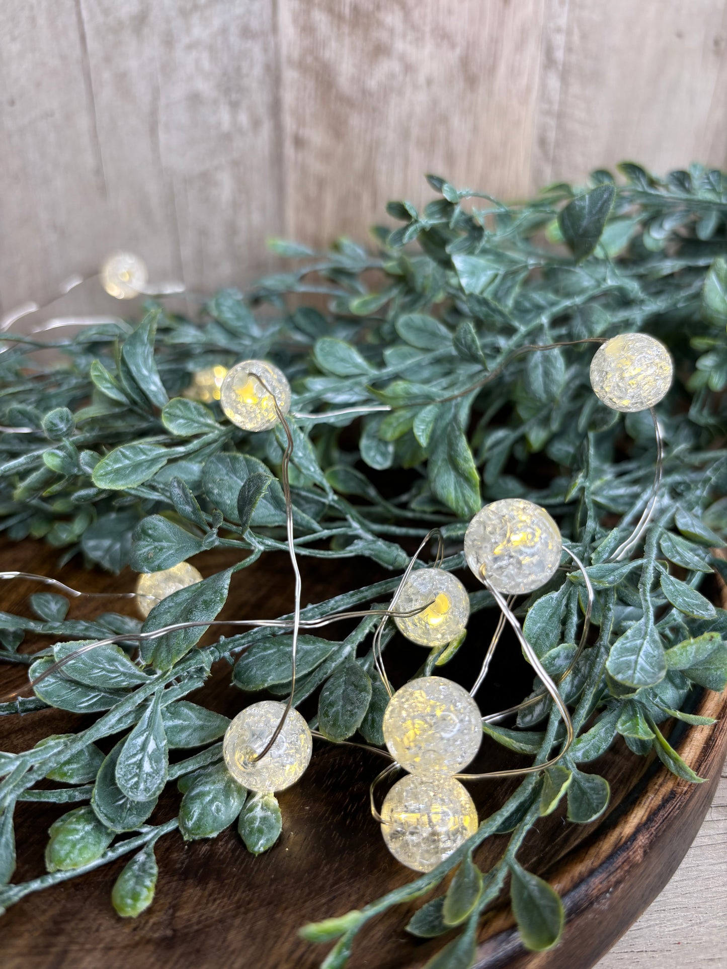 19.68" CRACKLE BALL LIGHTS