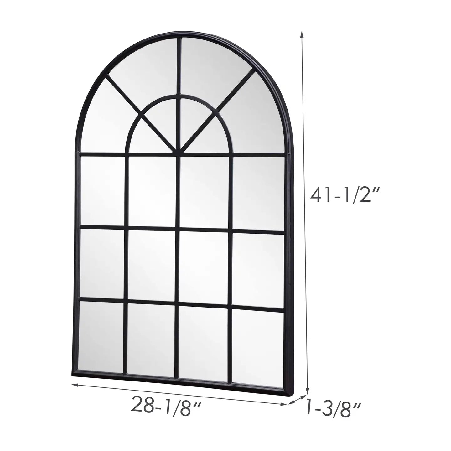 Windowpane Accent Mirror