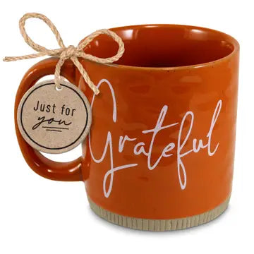 Orange Grateful Mug