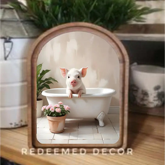 Pig in the Tub