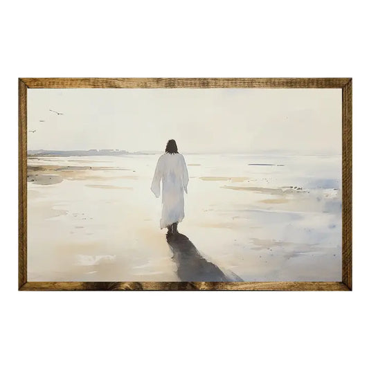 Timberland Frame Jesus Walking