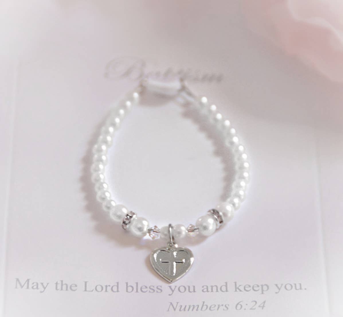 Baptism Glass Bracelet