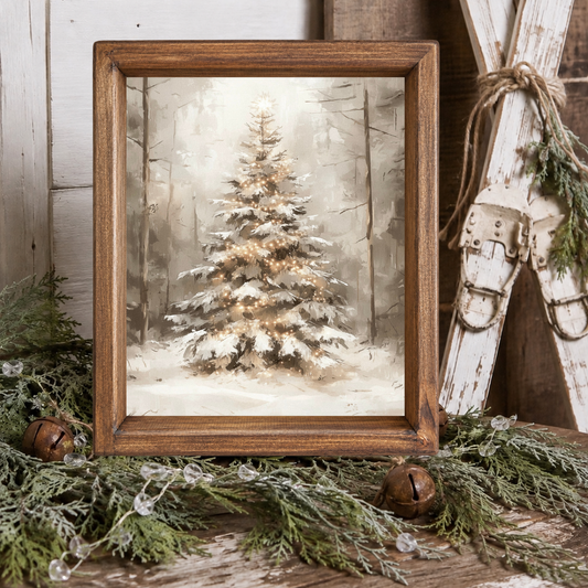 Snowy Tree