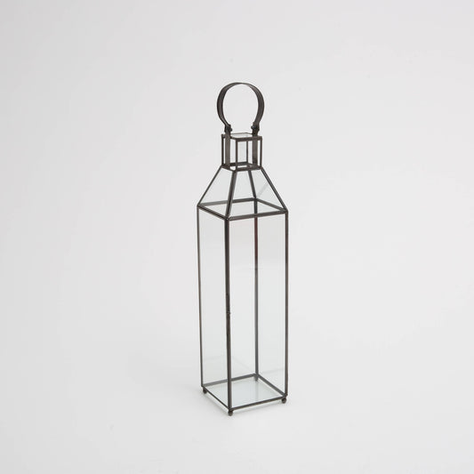 Metal and Glass Lantern