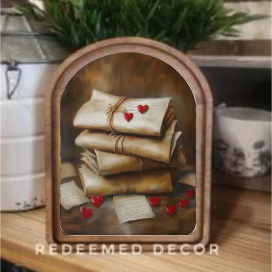 Love Letters Framed Art