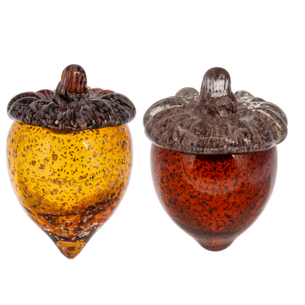 Art Glass Acorn