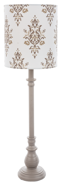 Damask Pattern Buffet Lamp