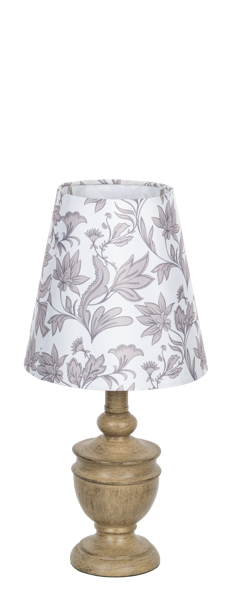 Damask Pattern Accent Lamp