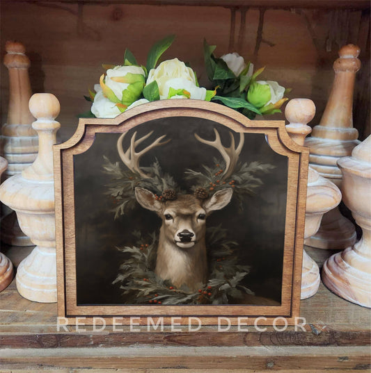 Wreath Deer