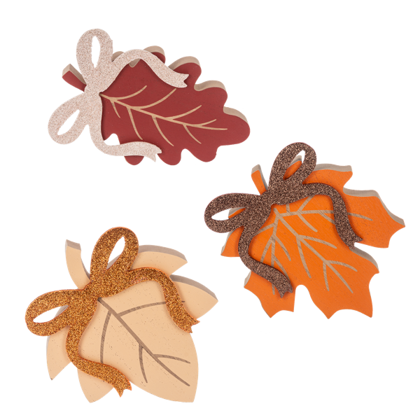 Leaves w/ Bow