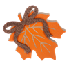 Leaves w/ Bow