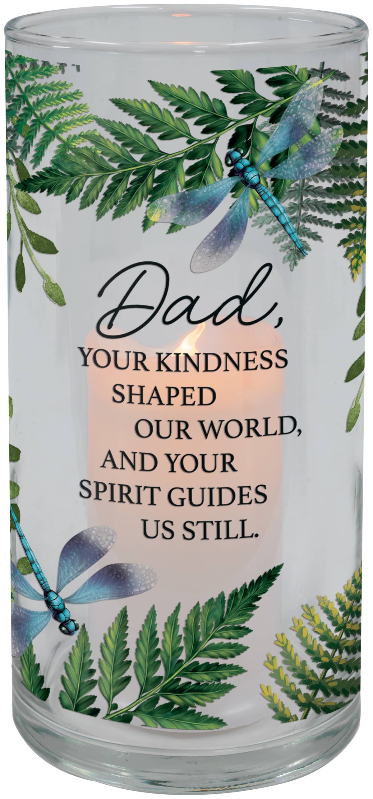 "Dad" Hurricane Candle