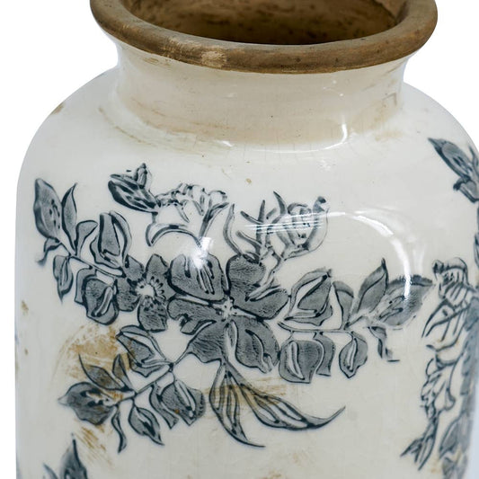 Midnight Blossom Vase