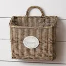 Hanging Wicker Basket