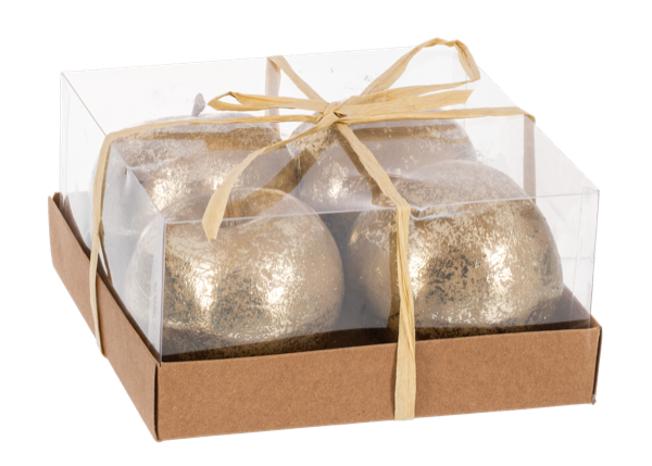 Gold Apple Figurine
