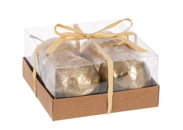 Gold Pear Fingurine