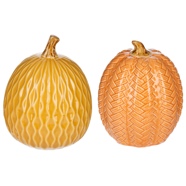 Harvest Pumpkin Figurines