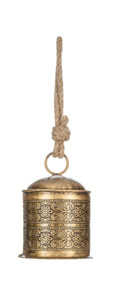 Hammered Gold Bell Set