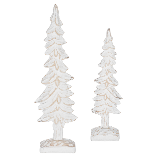 Carved White Tree S/2
