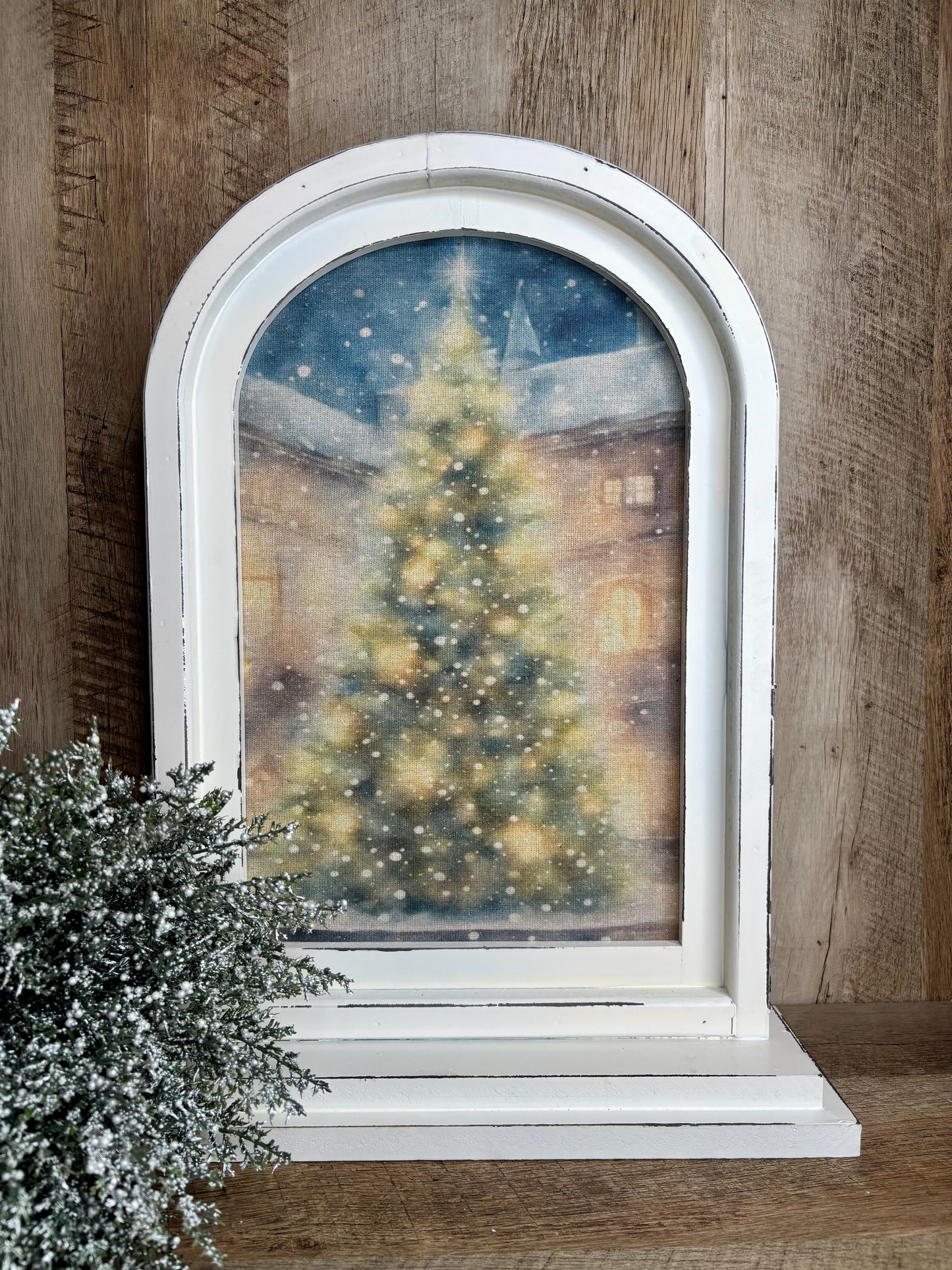 Vintage Holiday Scene