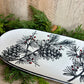 Pine Platter with Spreader S/3