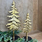 7.8" GOLD TREE ON MARBLE BASE