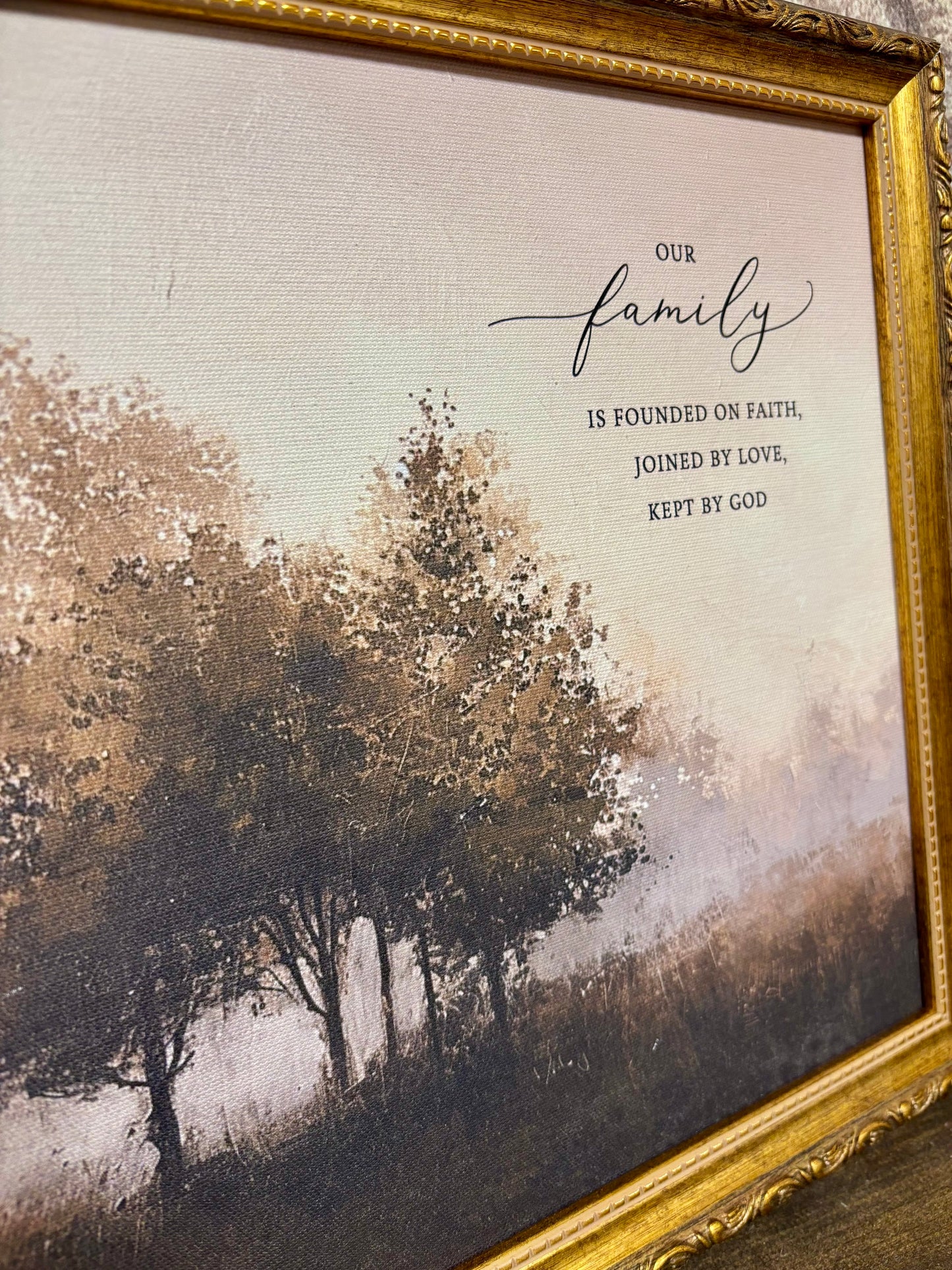 Our Family Framed Art