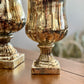 Copper Glass Candle Holder