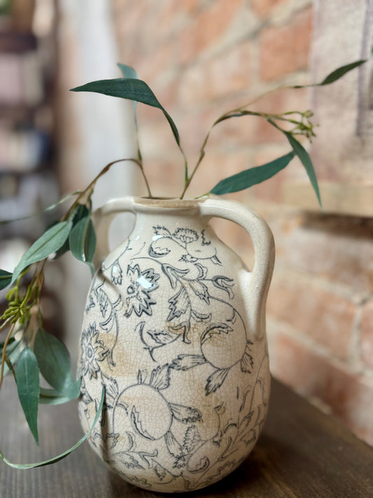 HEIRLOOM HANDLE VASE