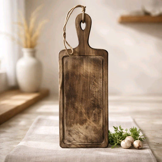 Dark Wood Tray