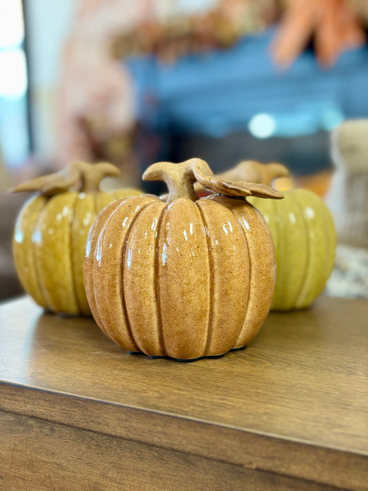 Color Ceramic Pumpkins