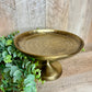 ANT. BRASS CAKE STAND