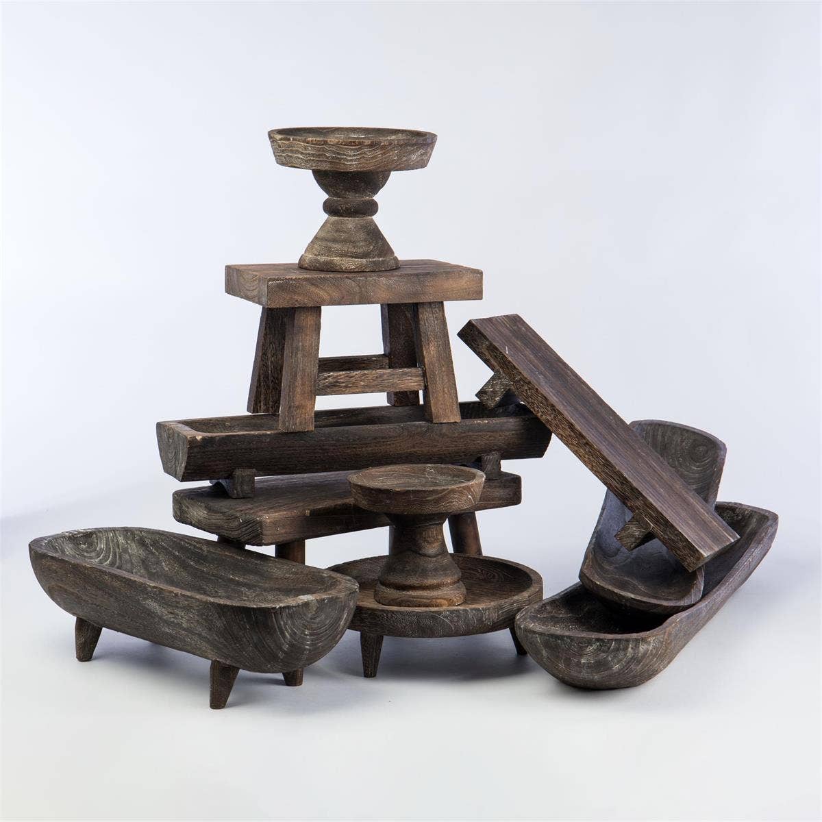 Wood Pedestal Riser