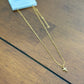 Carly Cross CZ Necklace