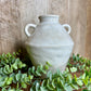 CREAM COLOR HANDLE VASE