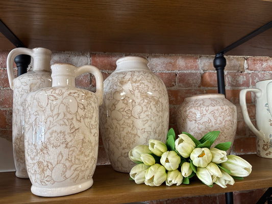 Tan Heirloom Vase Collection
