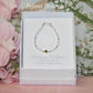 Infant cross Pearl Bracelet