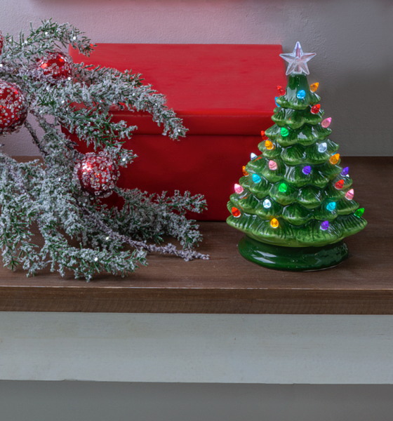 Lighted Christmas Tree