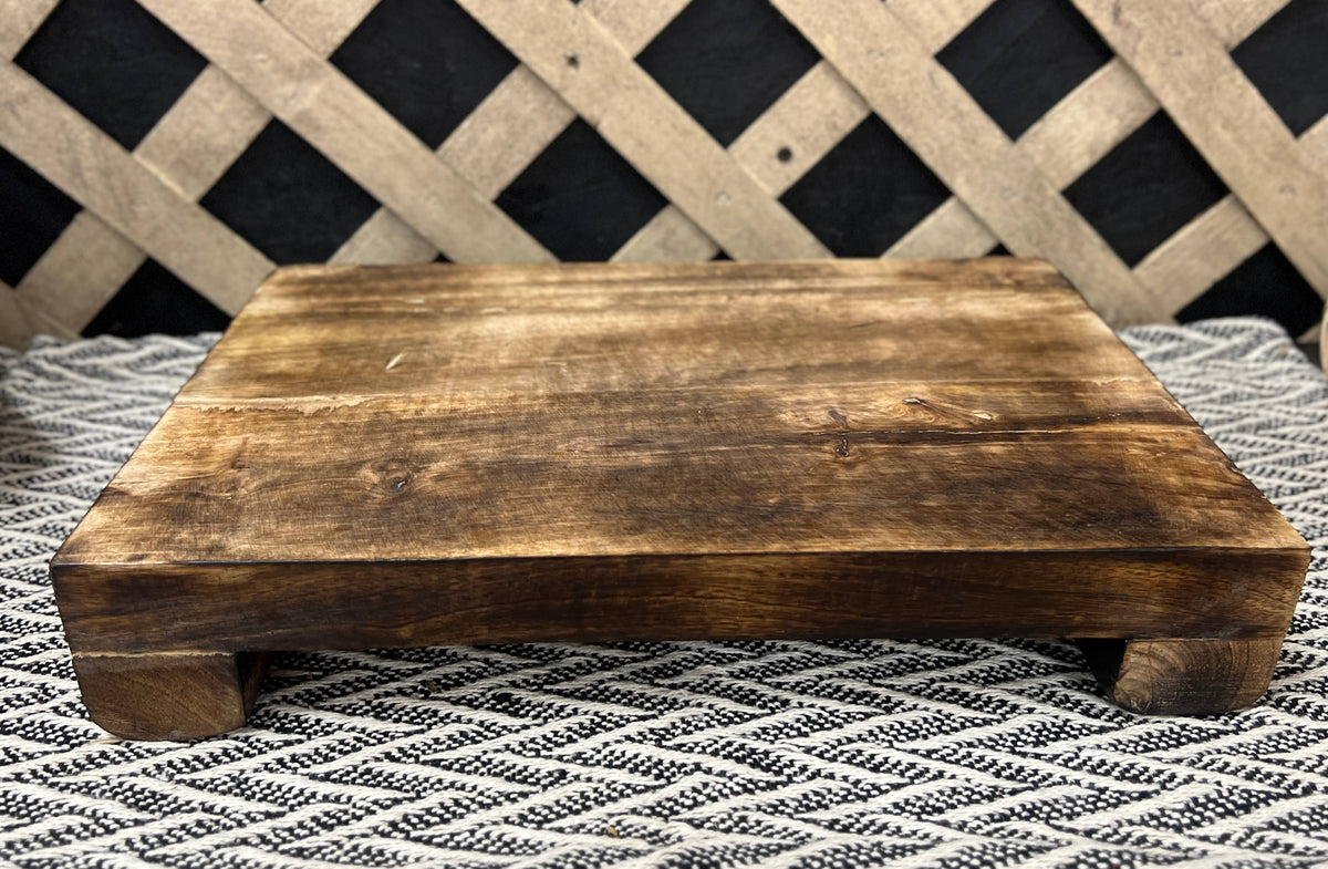 Dark Wooden Riser