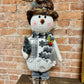 Lighted Snowman