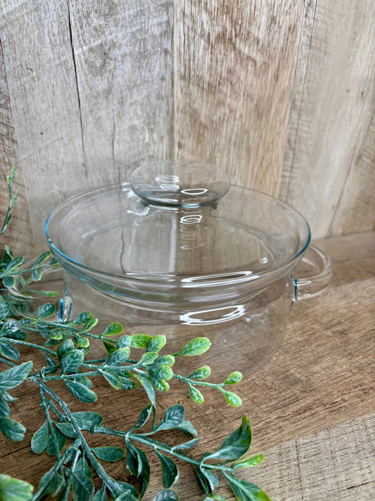 Clear Glass Simmer Pot