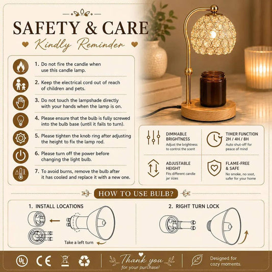 Crystal Candle Warmer