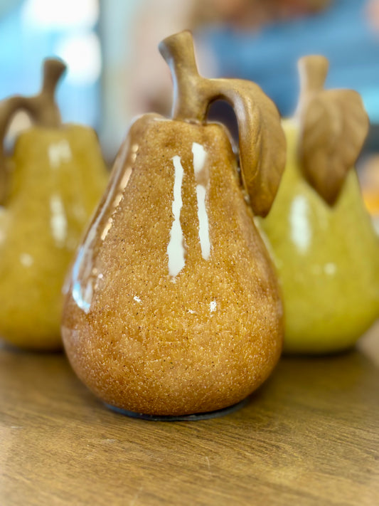 Color Ceramic Pears