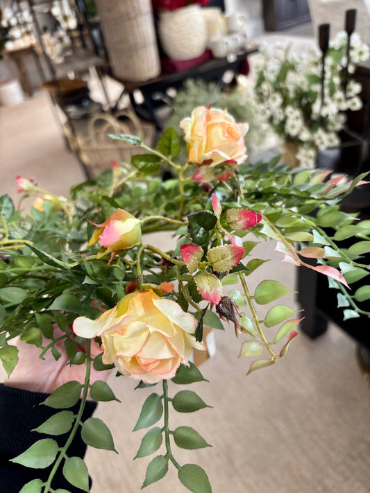 Rose & Similax Wreath