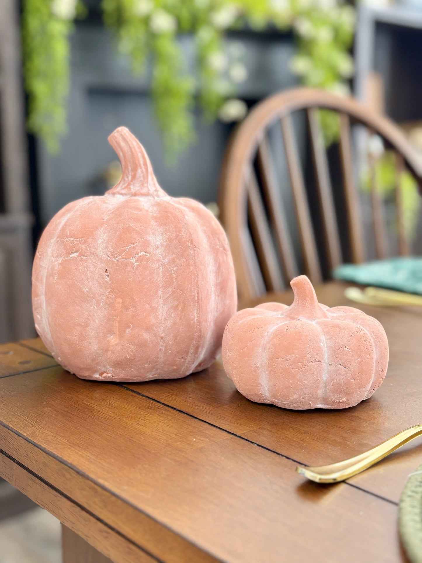 Orange Terracotta Pumpkin