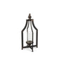 Tall Black Metal Lantern
